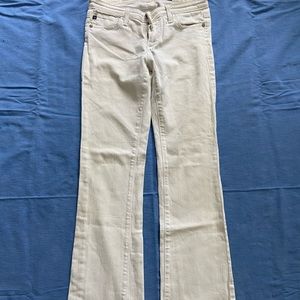 AG white jeans